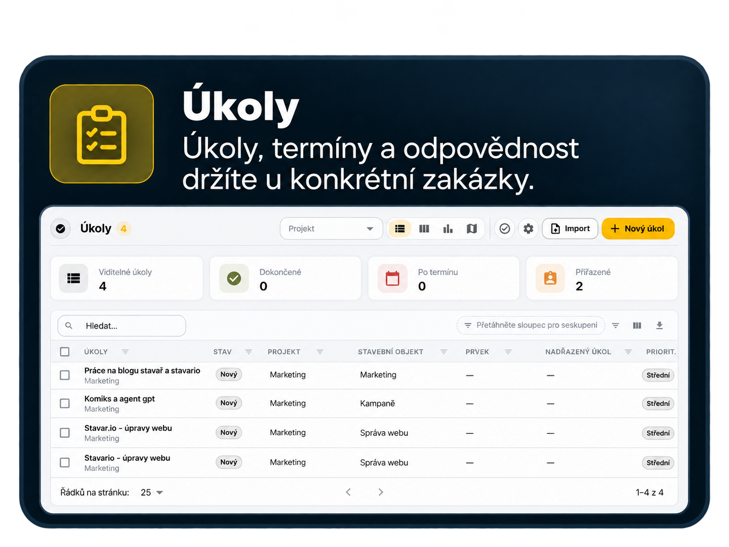 Úkoly