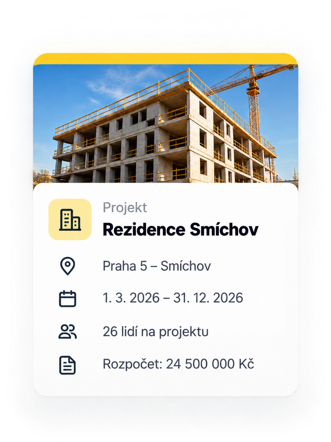 Projekt Rezidence Smíchov