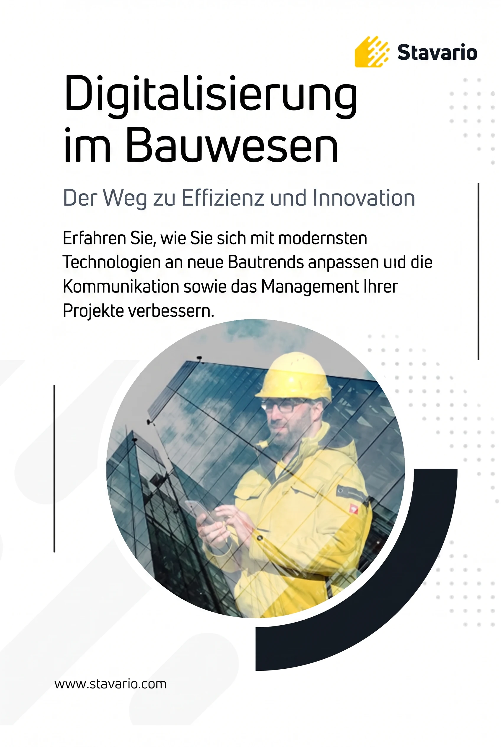 Digitalisierung der Baustelle beginnt mit Überblick