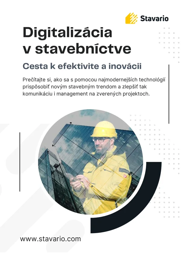 Digitalizácia stavieb začína prehľadom