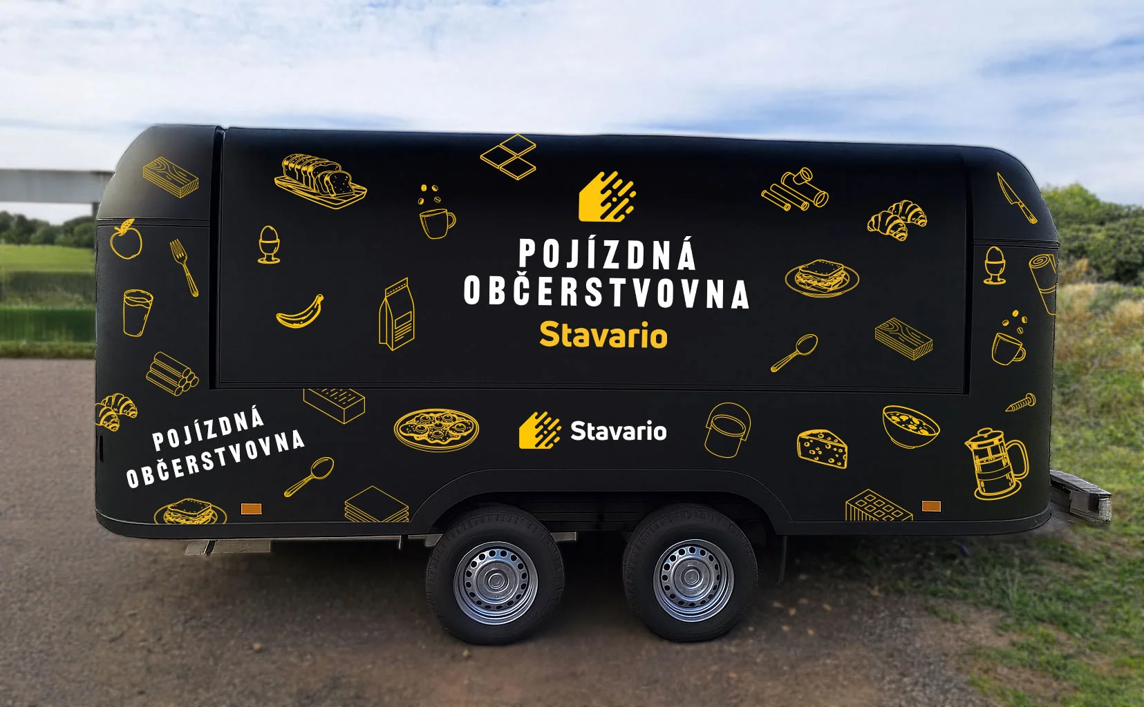 Pojízdná občerstvovna Stavario
