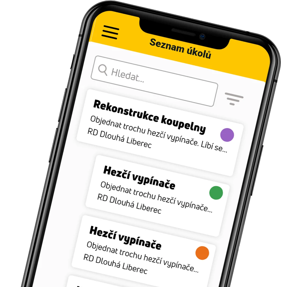 Stavario mobile App – Baustellensteuerung vom Telefon
