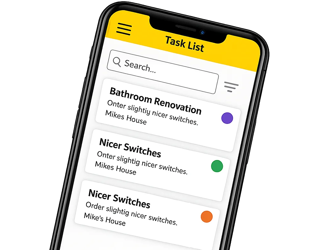 Stavario mobile app – site management from your phone