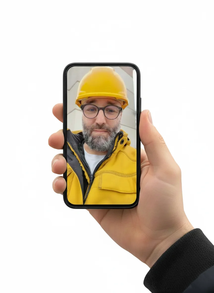 With Stavario, just speak: voice-driven construction diary