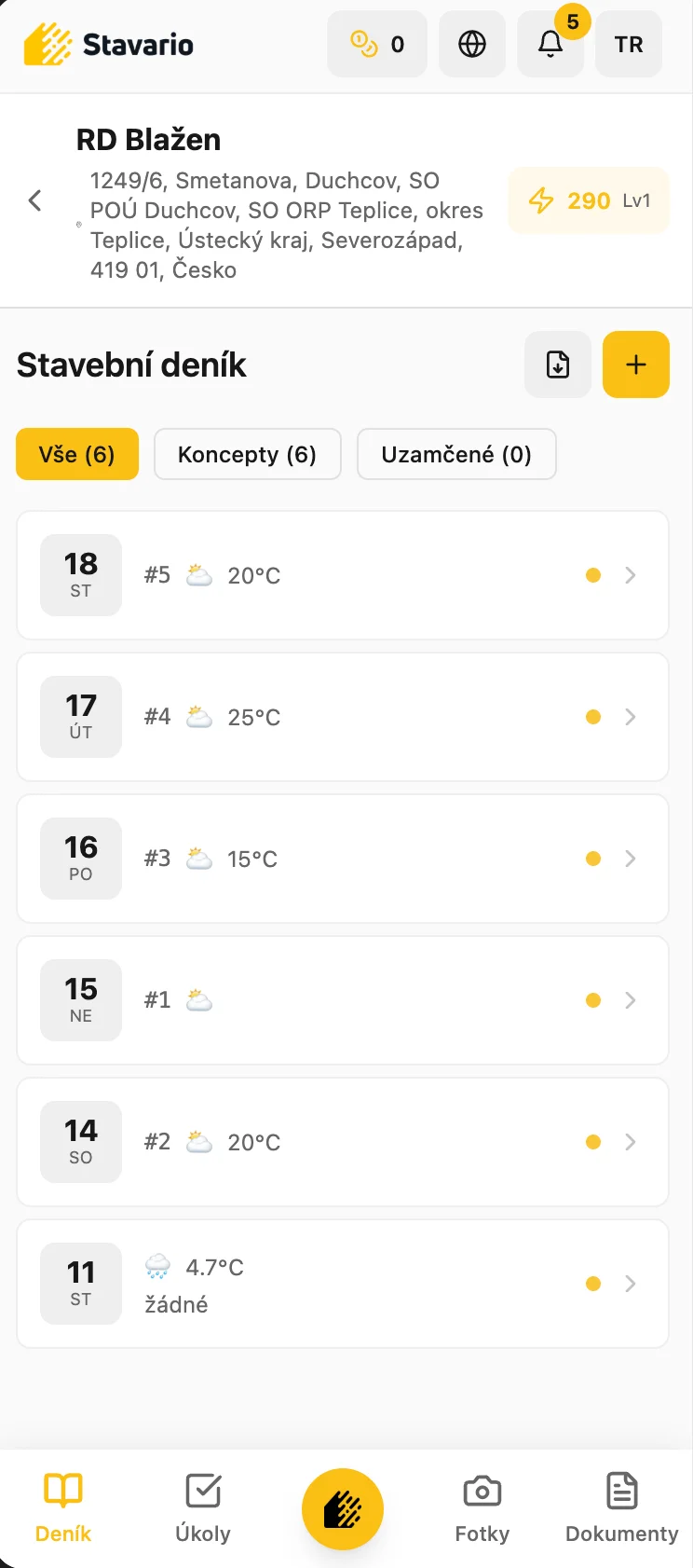 Deník